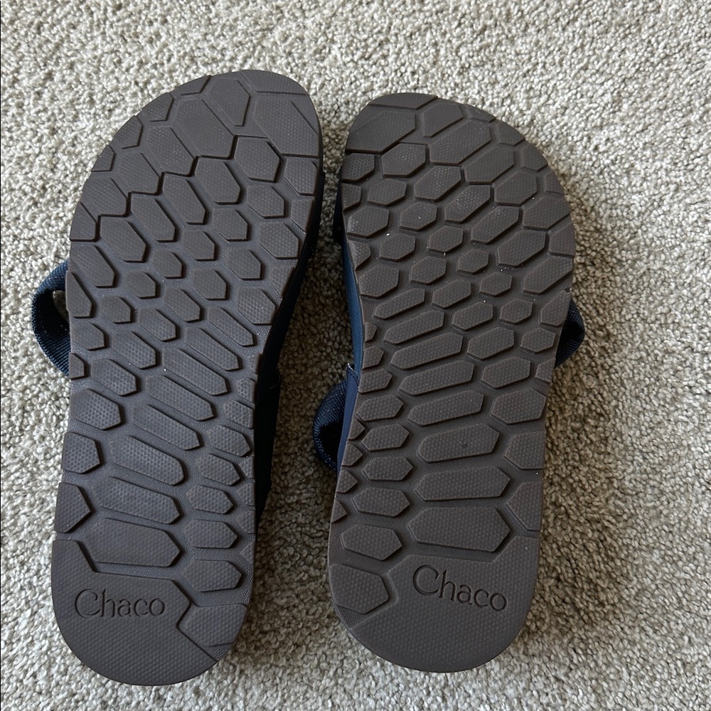 Chaco lowdown Navy Blue Men's Sandals size M 9 Excellent! - Picture 2 of 7